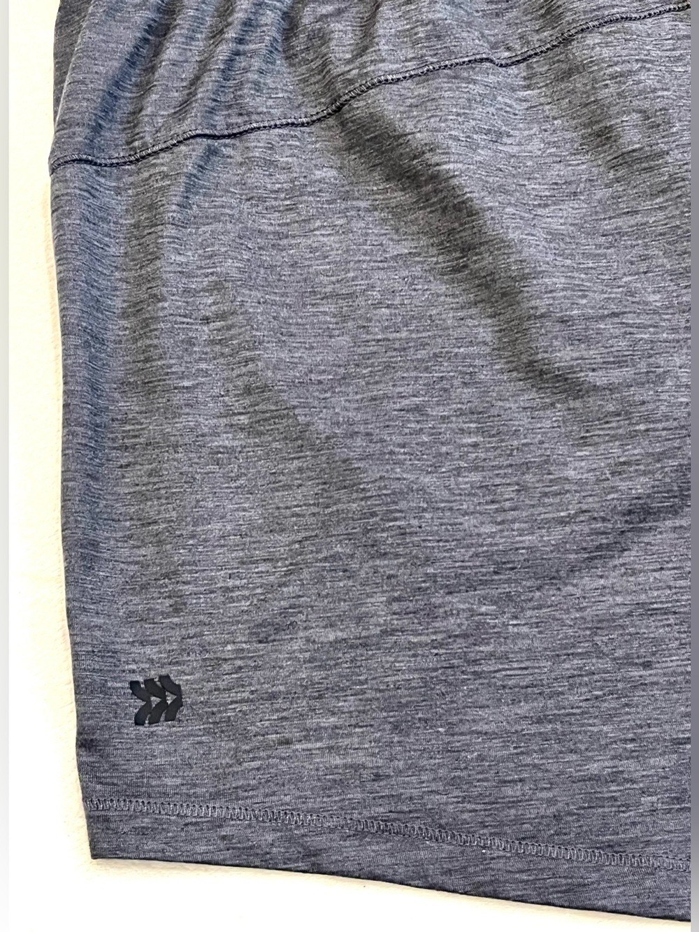 All in Motion Charcoal Gray Heather Athletic Shorts Pockets Women’s Size Large - Picture 15 of 16